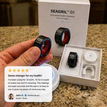 🎉 83% OFF Launch Offer🔥SEAGRIL™ G1 Non-Invasive Smart Ring（Mayo Clinic Recommended）