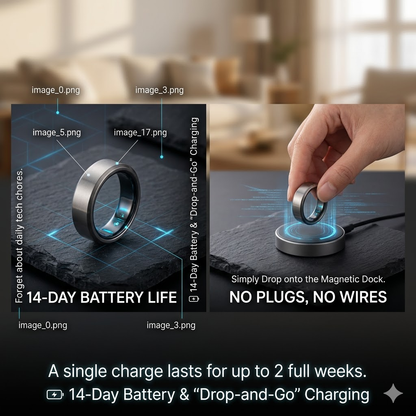 🎉 83% OFF Launch Offer🔥SEAGRIL™ G1 Non-Invasive Smart Ring（Mayo Clinic Recommended）