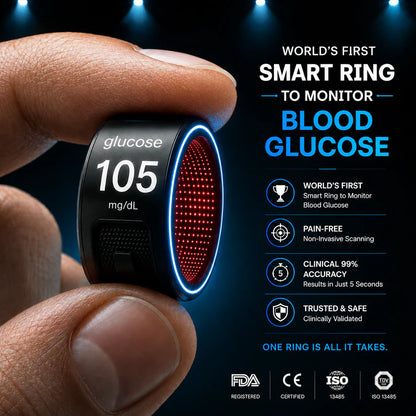 🎉 83% OFF Launch Offer🔥SEAGRIL™ G1 Non-Invasive Smart Ring（Mayo Clinic Recommended）