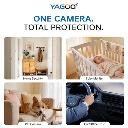 Mini Wireless Home Cam: HD Night Vision & Alerts!