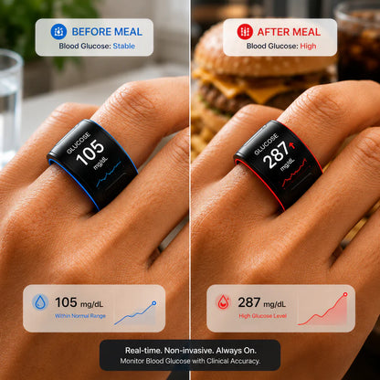 🎉 83% OFF Launch Offer🔥SEAGRIL™ G1 Non-Invasive Smart Ring（Mayo Clinic Recommended）