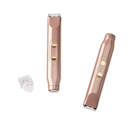 🚨 Pink GONE !! ACT FAST ⚡Bikini Trimmer for Women, Electric Shaver and Razor Rechargeable 2-in-1 Body and Facial Epilator, Underarms and Legs, IPX7 Waterproof